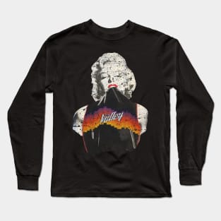 Marilyn Monroe phoenix suns retro Long Sleeve T-Shirt